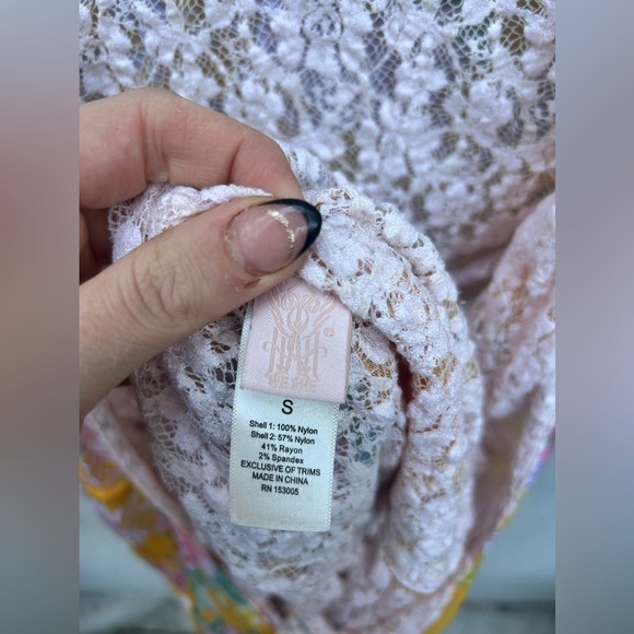 FREE PEOPLE X HOT AS HELL HAH ALL TIED UP SET FLARE PANT & TOP MARIGOLD Small - Picture 13 of 15